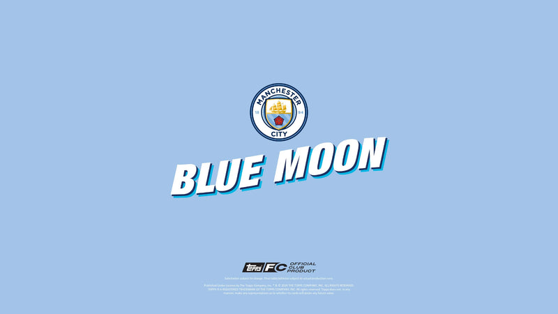 Topps Manchester City Blue Moon 2024/25 - Hobby Box