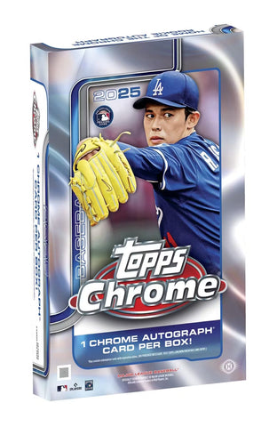 Topps Chrome Baseball 2025 - Hobby Box