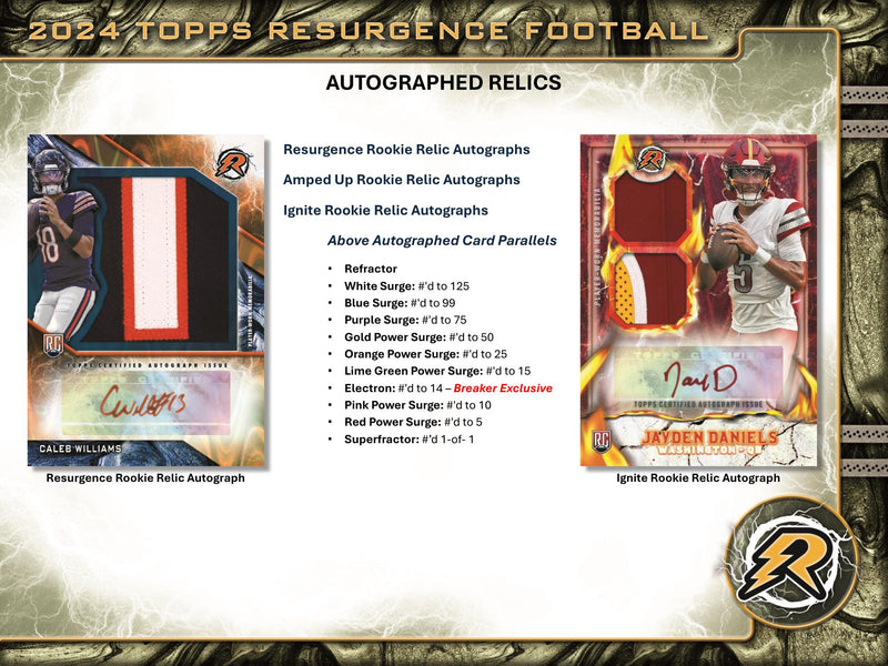 Topps Resurgence Football 2024 - Value Box
