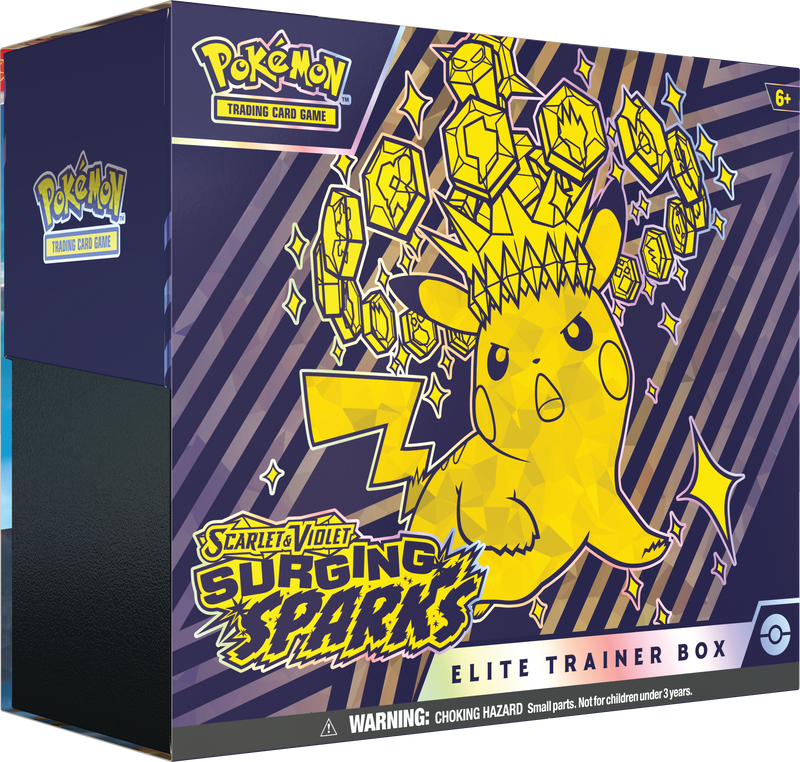 *Forudbestilling* Pokemon Scarlet & Violet 8 - Surging Sparks - Elite Trainer Box