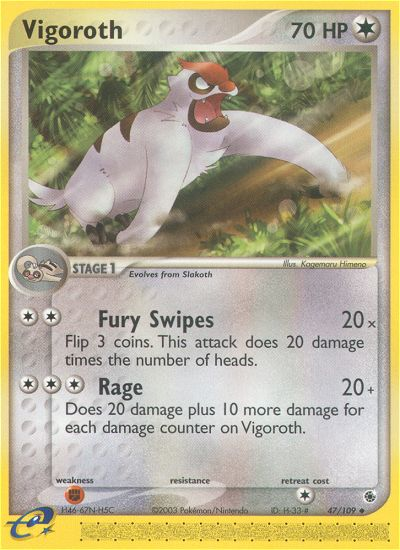 Vigoroth (47/109) [EX: Ruby & Sapphire]