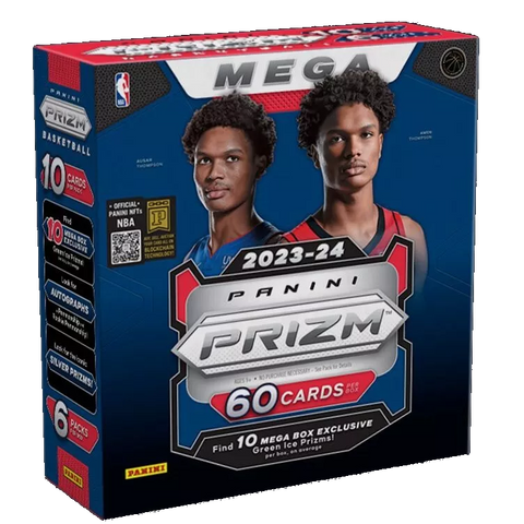 Panini Prizm NBA Basketball 2023/24 - Hobby Mega Box (Green Ice)