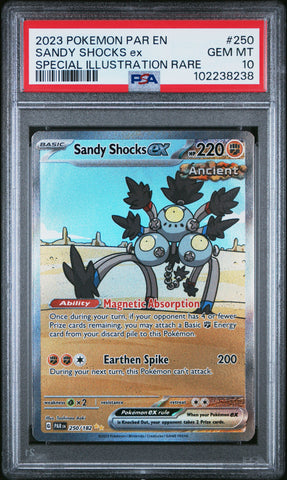 Sandy Shocks Ex [Special Illustration Rare] #250 PSA 10 [Paradox Rift 2023]