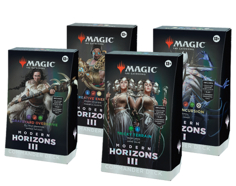 Magic The Gathering: Modern Horizons 3 - Commander Deck Bundle