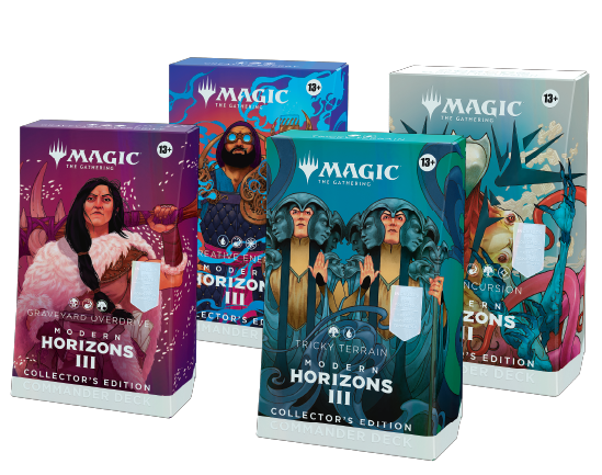 *Forudbestilling* Magic The Gathering: Modern Horizons 3 - Collectors Commander Deck Bundle