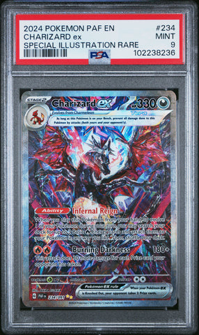 Charizard Ex [Special Illustration Rare] #234 PSA 9 [Paldean Fates 2024]