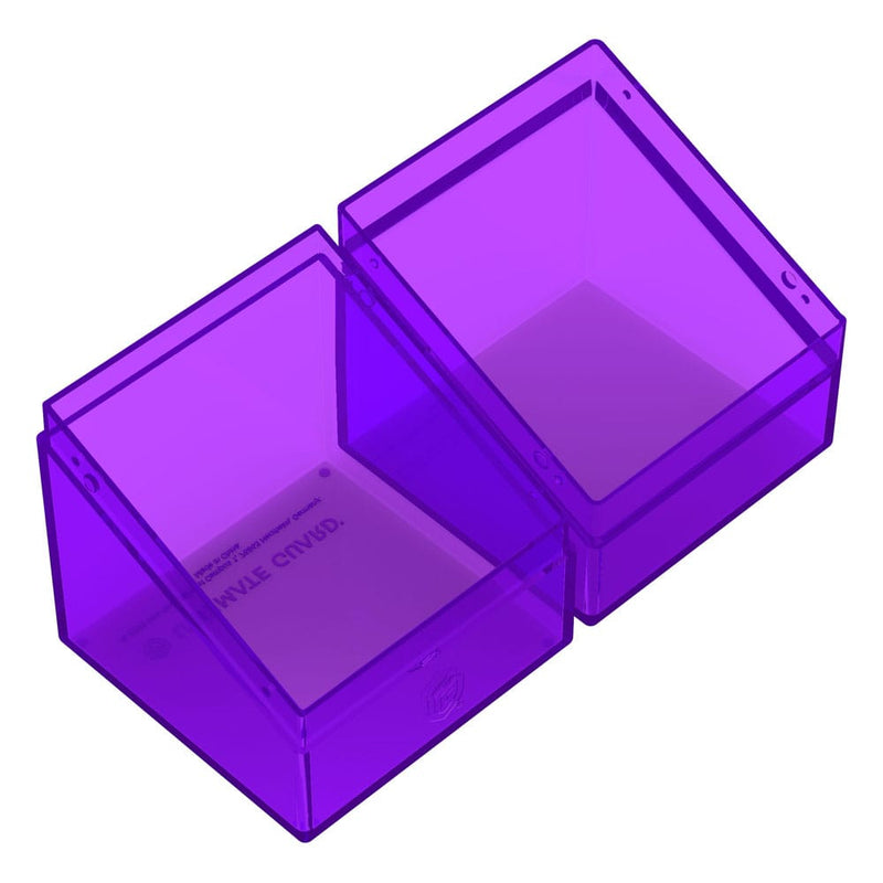 Ultimate Guard: Boulder Deck Case 100+ Clear Amethyst