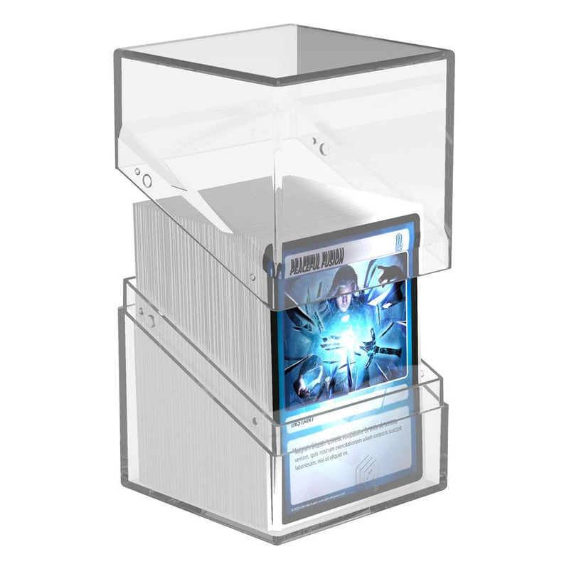 Ultimate Guard: Boulder Deck Case 100+ Clear Transparent