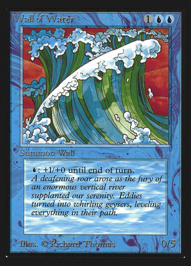 Wall of Water (CE) [Collectors’ Edition]