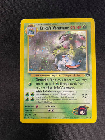 Gym Challenge Erika's Venusaur HOLO [GC 4]
