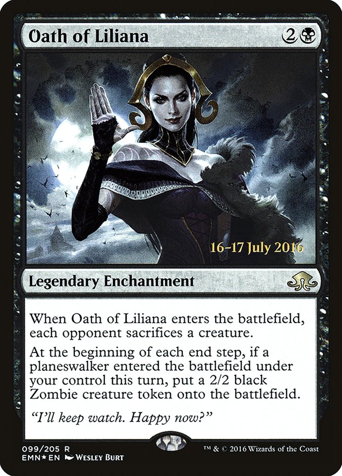 Oath of Liliana [Eldritch Moon Promos]