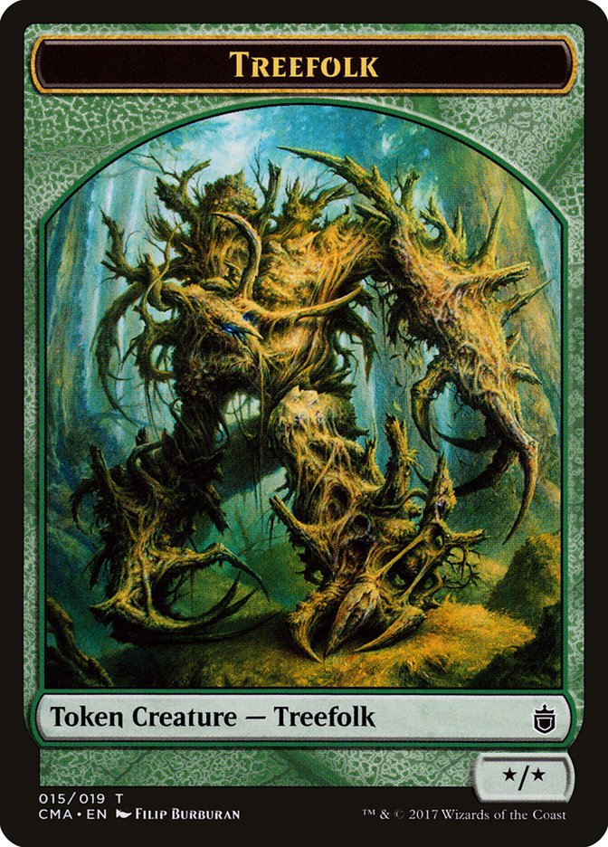 Treefolk [Commander Anthology Tokens]