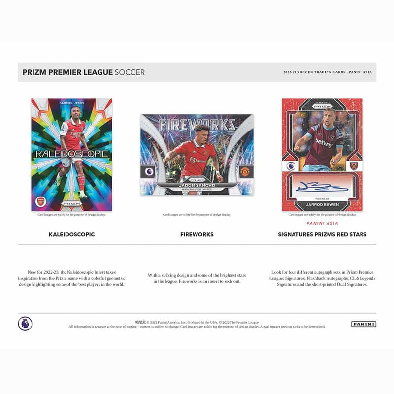 Fodboldkort Panini Prizm Premier League - TMALL Box