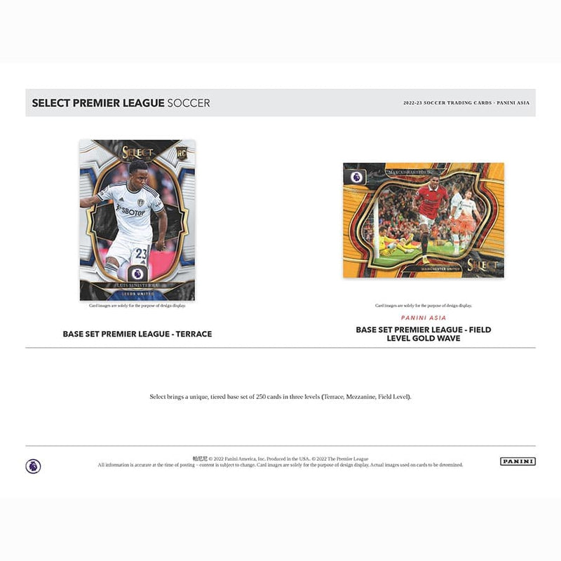 Fodboldkort Panini Select Premier League 2022/23 - TMALL Box