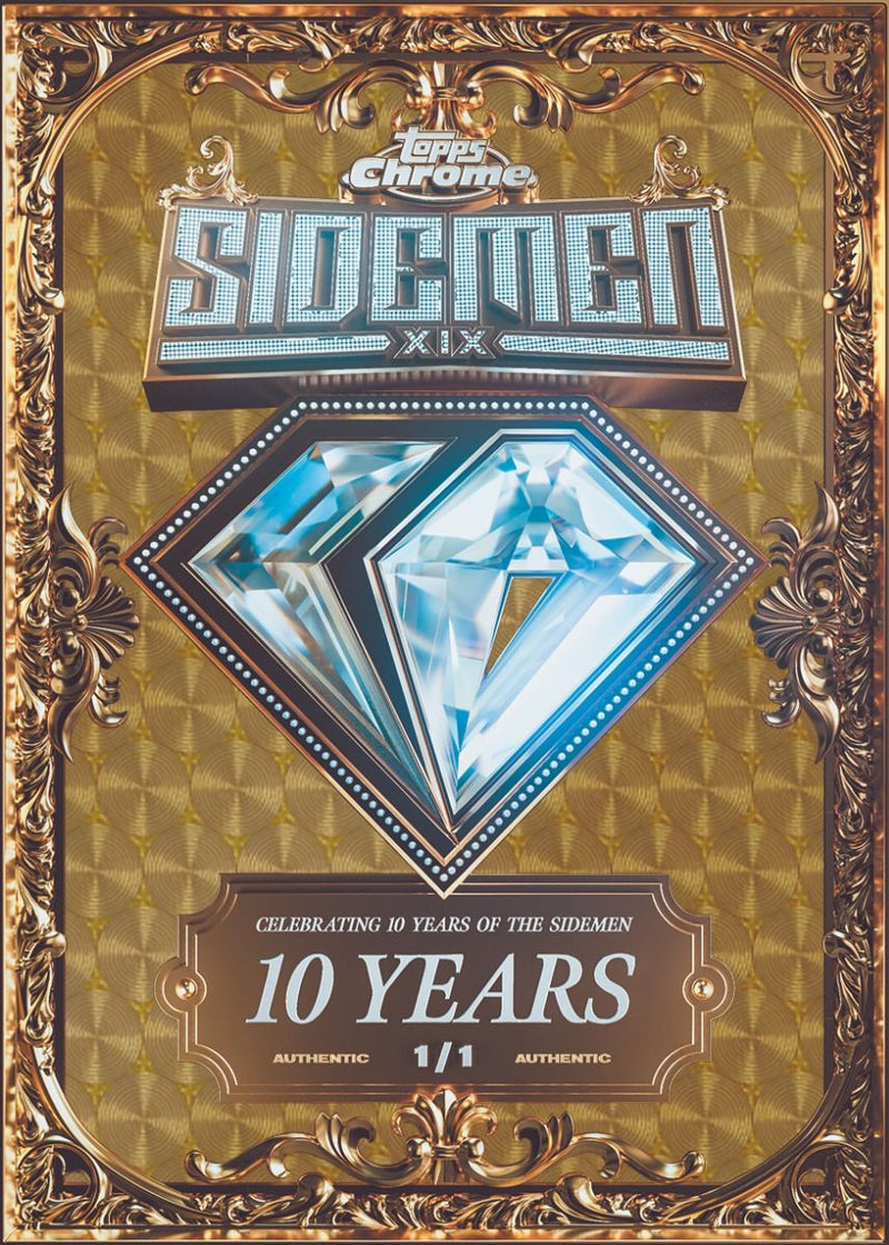 Topps Sidemen Chrome - Hobby box