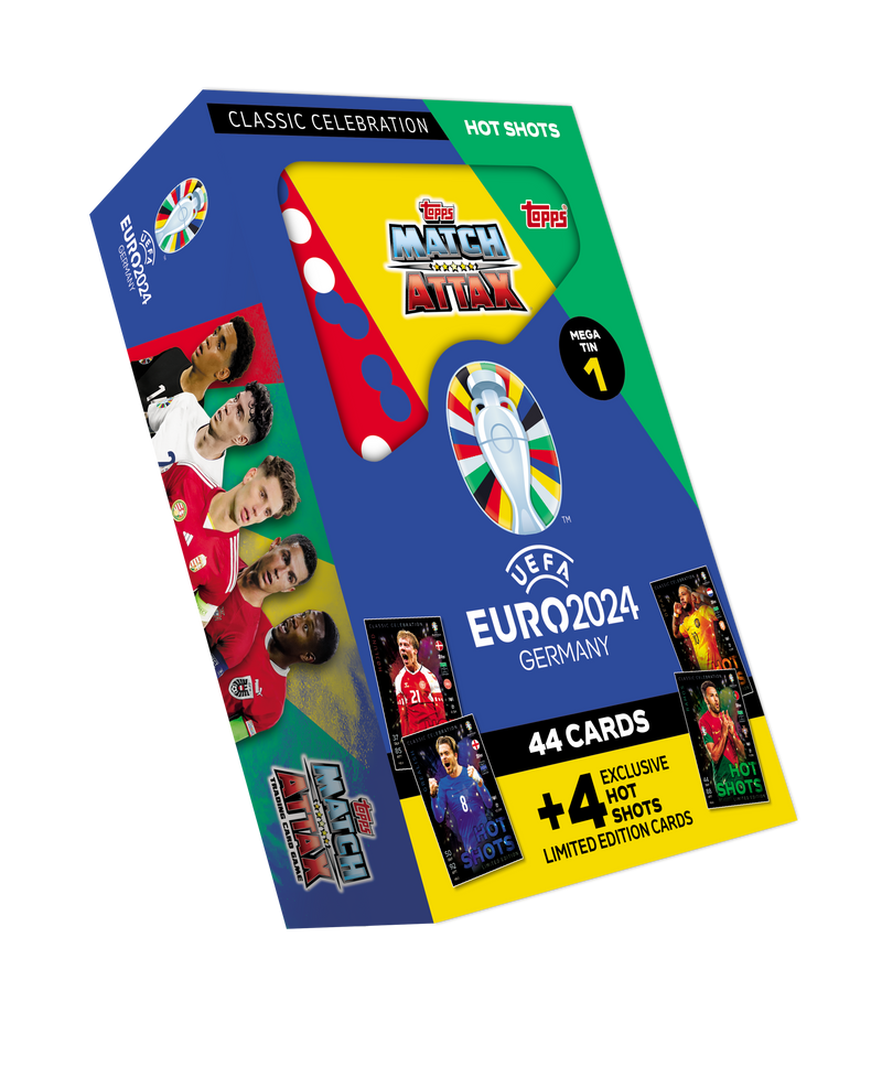 Topps EURO 2024 Match Attax - Mega Tin 1 Hot Shots