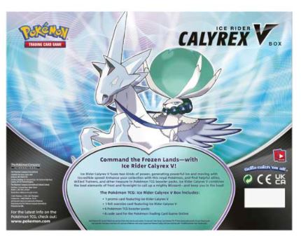 Pokemon Ice Rider Calyrex V Box