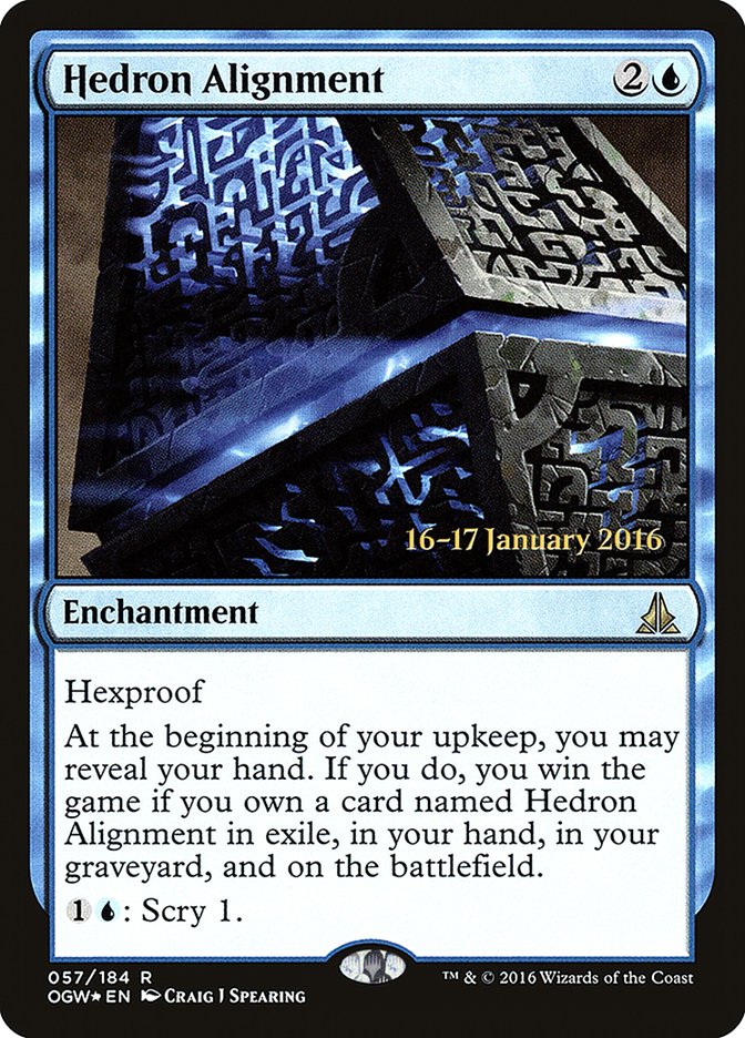 Hedron Alignment [Oath of the Gatewatch Promos]