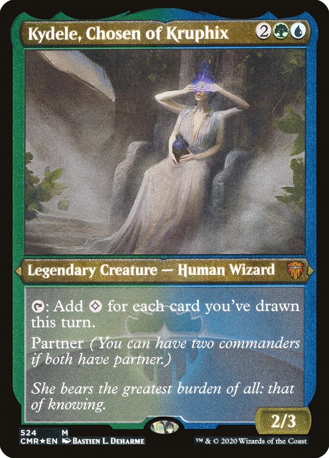 Kydele, Chosen of Kruphix (Foil Etched) [Commander Legends]