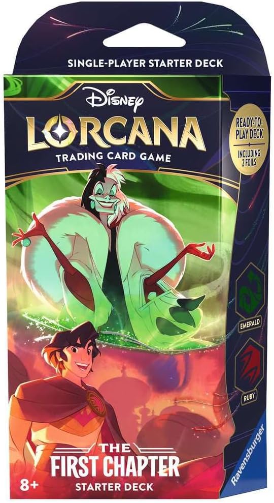 Disney Lorcana: The First Chapter - Aladdin and Cruella de Vil Starter Deck