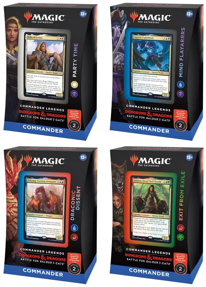 Commander Legends: Battle for Baldur's Gate - Commander Deck Bundle