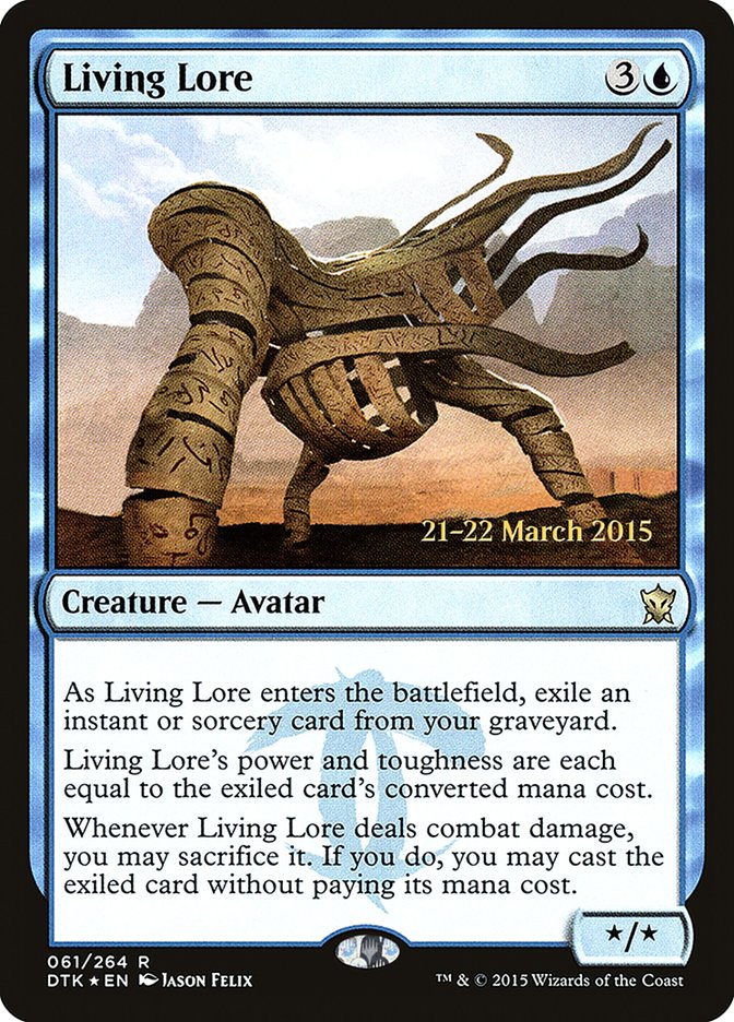 Living Lore  [Dragons of Tarkir Prerelease Promos]