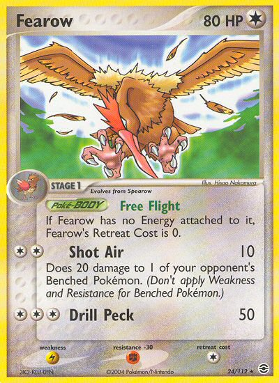 Fearow (24/112) [EX: FireRed & LeafGreen]