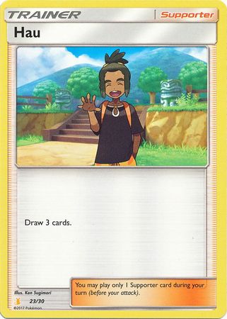 Hau (23/30) [Sun & Moon: Trainer Kit - Alolan Raichu]