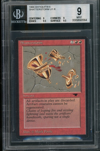 Shatterstorm BGS 9Q++ [Antiquities]