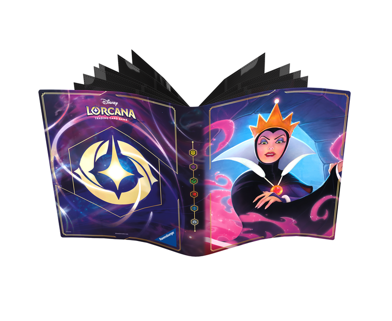 Disney Lorcana Tilbehør: Lorebook The Evil Queen 4-Pocket Card Binder