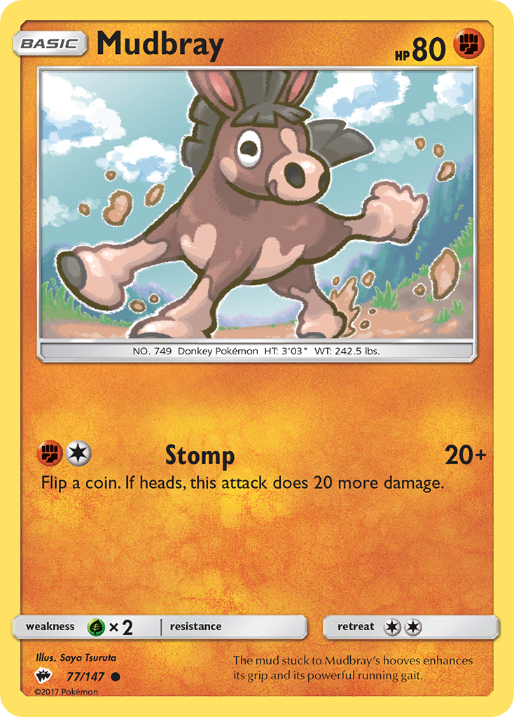 Mudbray (77/147) [Sun & Moon: Burning Shadows]