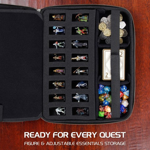 Enhance Tabletop RPG Organizer Case Collectors Edition (Black)