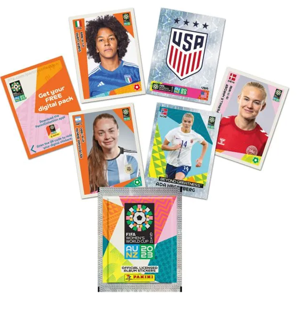 Fodboldstickers Panini FIFA Women's World Cup 2023 Sticker Booster