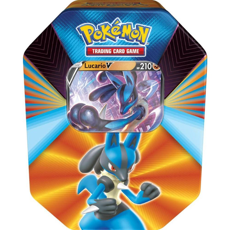 Pokemon Lucario V Forces Tin