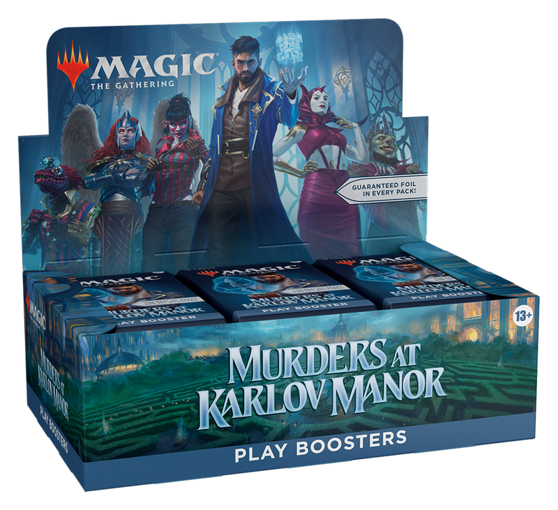 Magic The Gathering: Murders at Karlov Manor - Play Booster Display