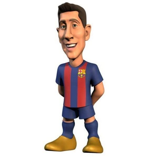 Minix Football Stars - Barcelona Lewandowski (12 cm)