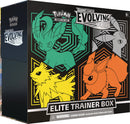 Pokemon Sword & Shield 7 Evolving Skies Elite Trainer Box (Umbreon Flareon Jolteon og Leafeon)