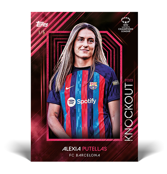 Fodboldkort: Topps UEFA Women's Champions League - Knockout 2023