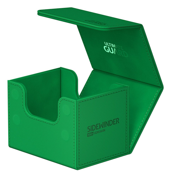 Ultimate Guard Sidewinder Deck Case 100+ Standard XenoSkin - Monocolor Green