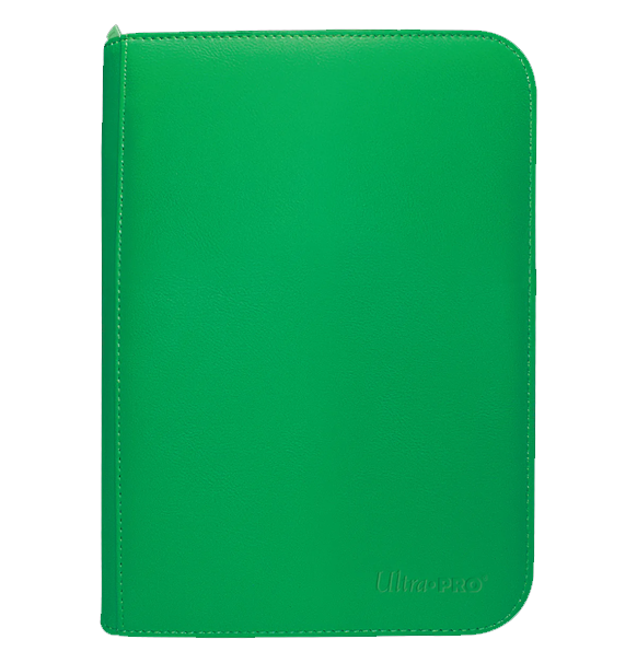 Ultra Pro: Vivid 4-Pocket Zippered Pro Binder - Green