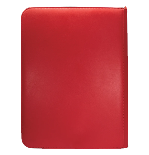 Ultra PRO Vivid 9-Pocket Zippered PRO-Binder - Red
