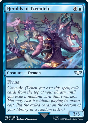 Heralds of Tzeentch [Universes Beyond: Warhammer 40,000]