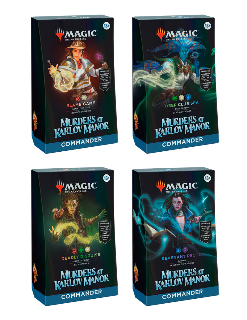 Magic The Gathering: Murders at Karlov Manor - Commander Deck Bundle