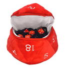Ultra PRO D20 Dice Bag - Red & White