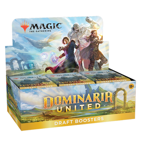 Magic the Gathering: Dominaria United - Draft Display forside
