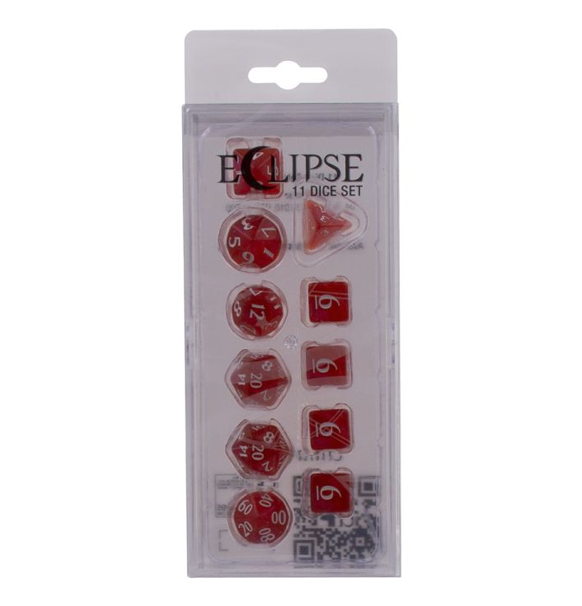 Eclipse Dice: Apple Red