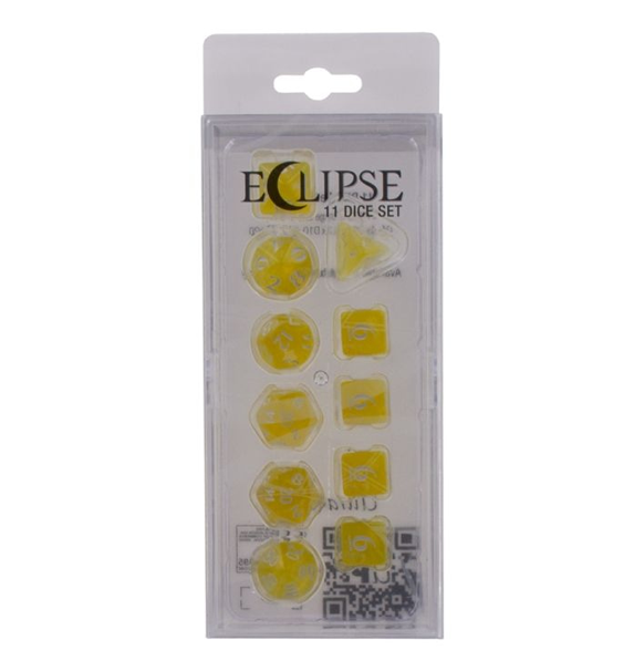 Eclipse Dice: Lemon Yellow