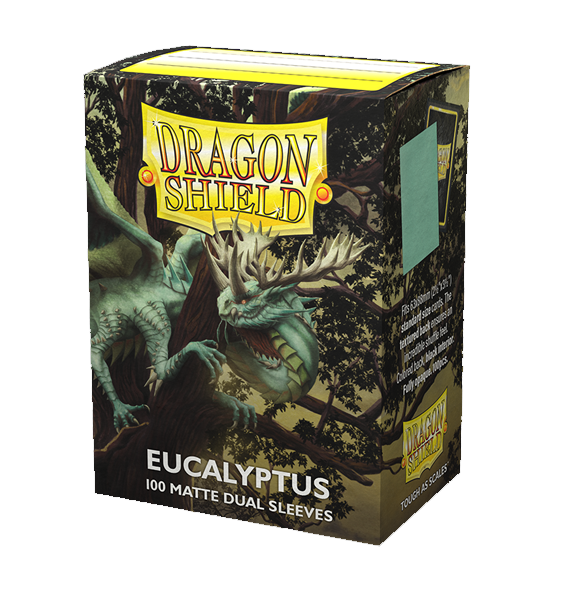 Dragon Shield: Dual Matte Sleeves (100) - Eucalyptus