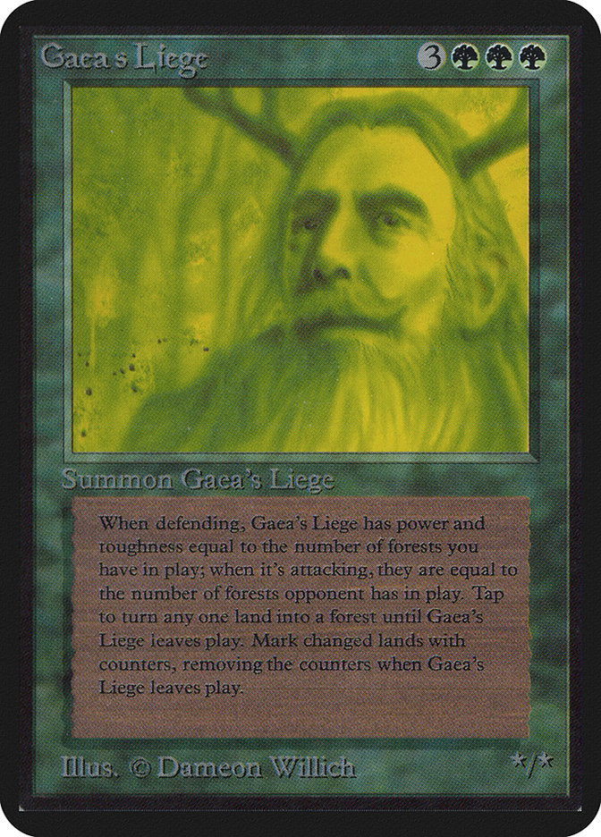 Gaea's Liege [Limited Edition Alpha]