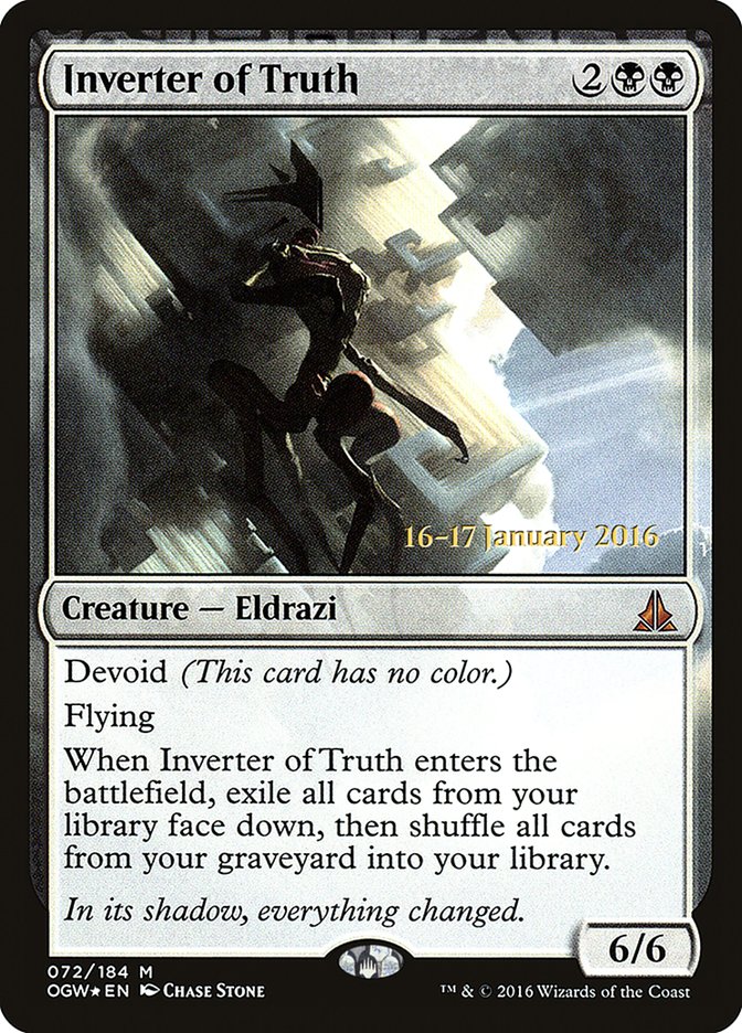 Inverter of Truth [Oath of the Gatewatch Promos]